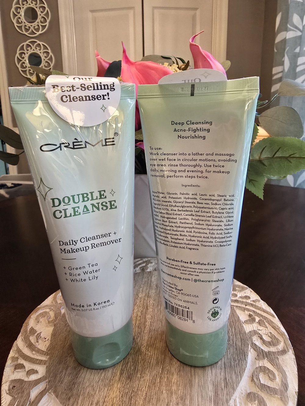 CREME Double Cleanse Daily Cleanser + Makeup Remover - Picture 2 of 2